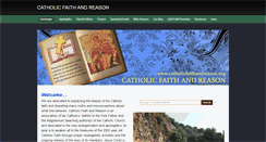 Desktop Screenshot of catholicfaithandreason.org