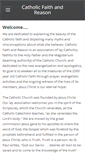 Mobile Screenshot of catholicfaithandreason.org